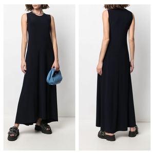 Norma Kamali Black Sleeveless Maxi Dress